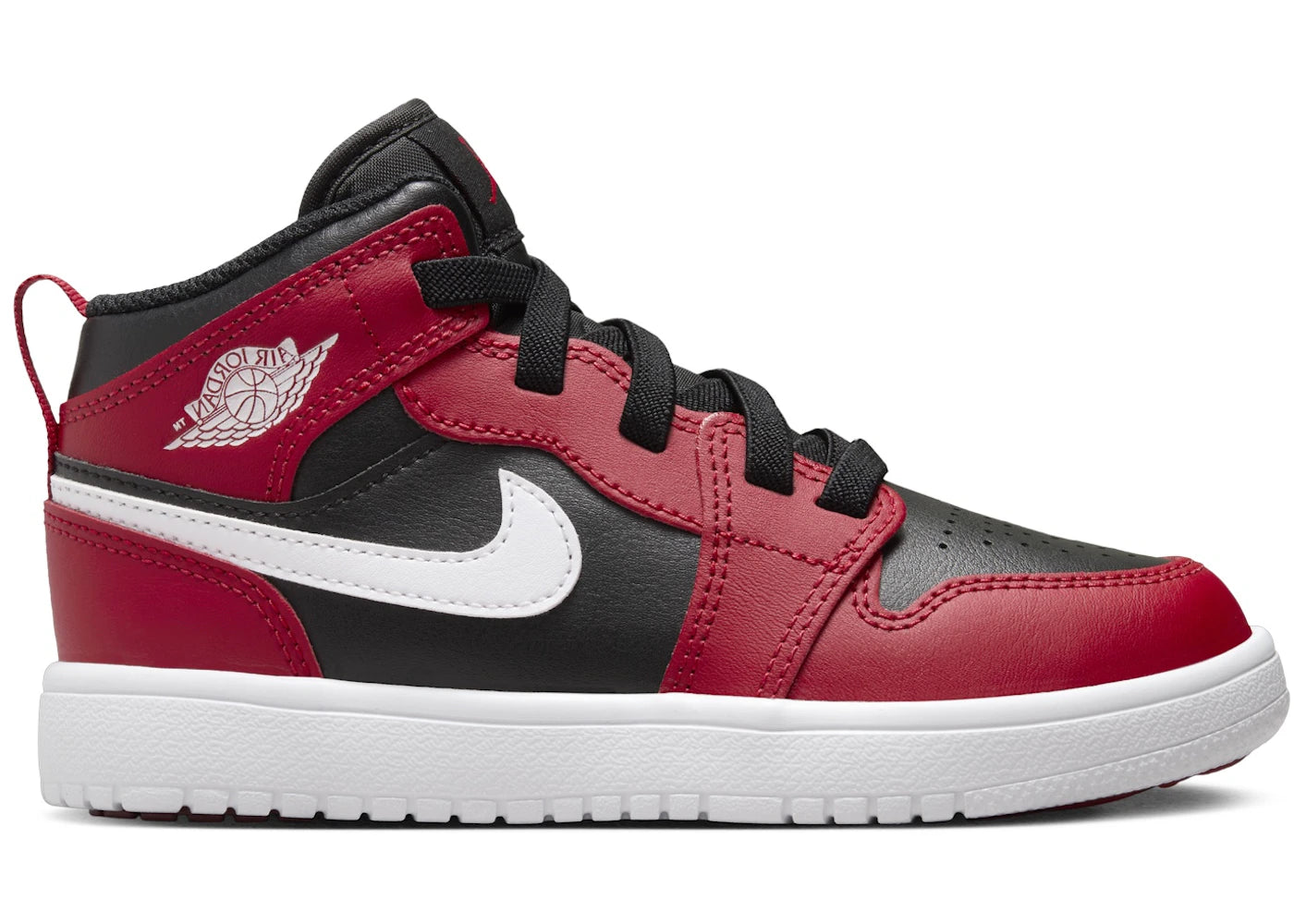 Jordan 1 Mid ALT Black Gym Red White (PS)