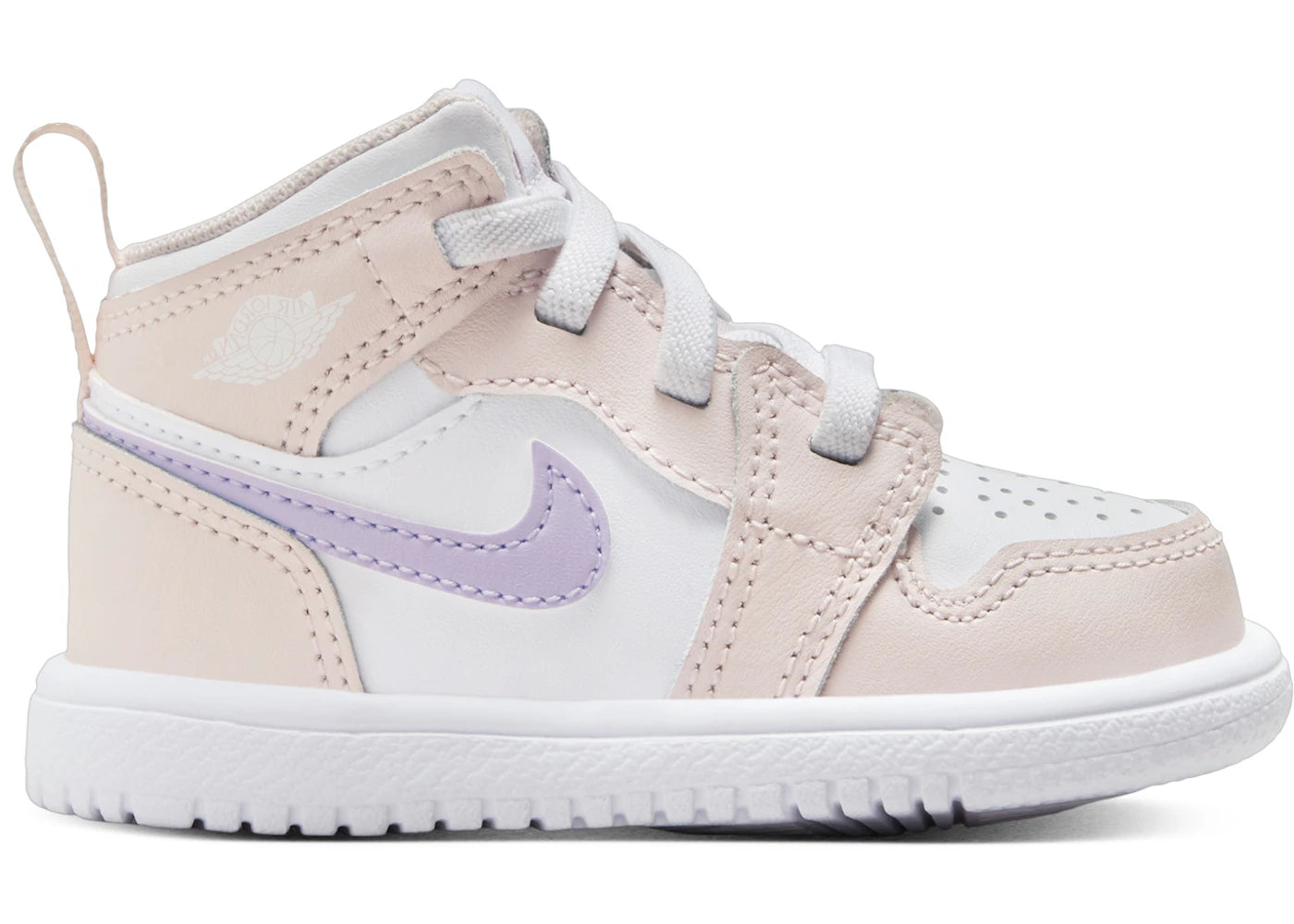 Jordan 1 Mid ALT Pink Wash White Violet Frost (TD)