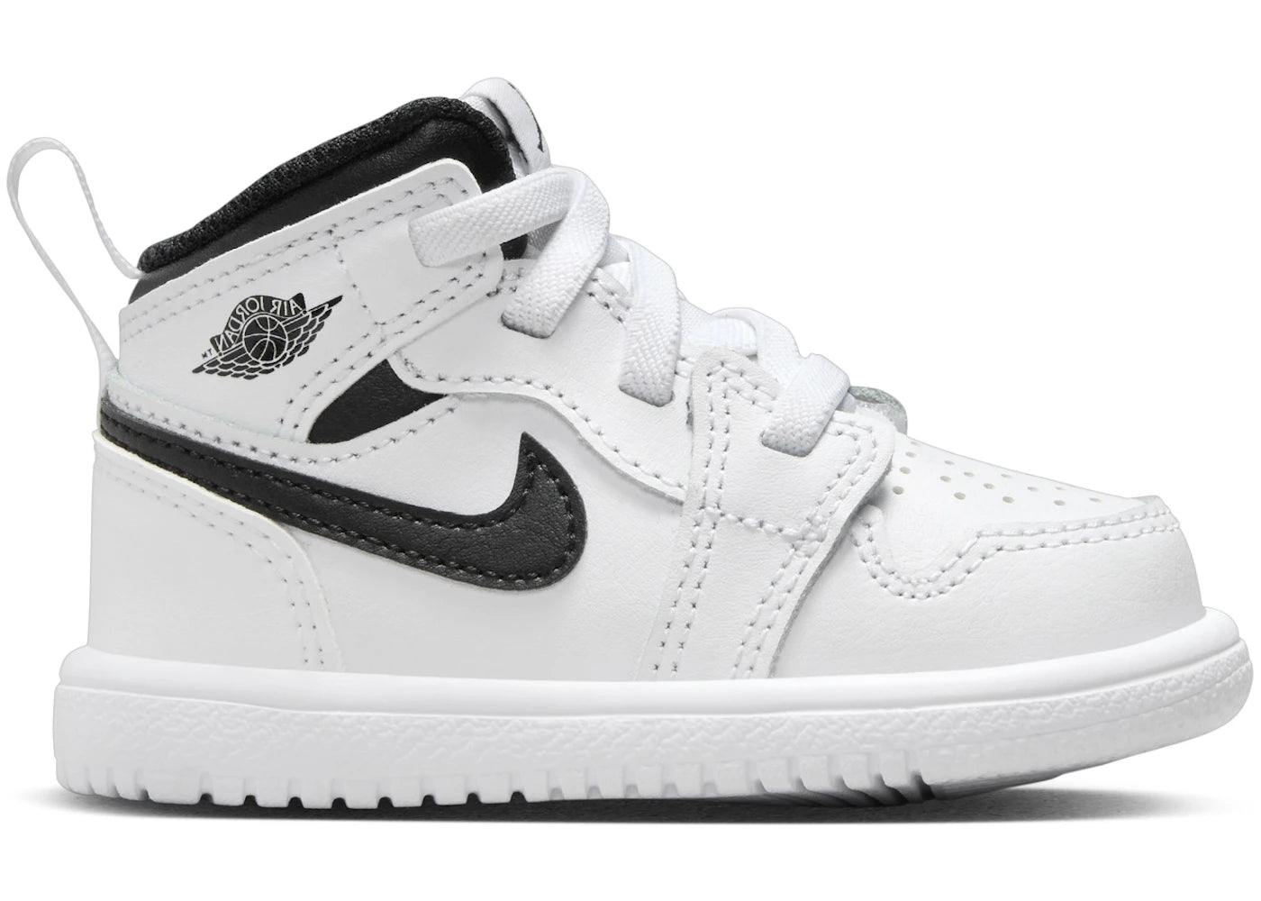 Jordan 1 Mid ALT White Black (TD)