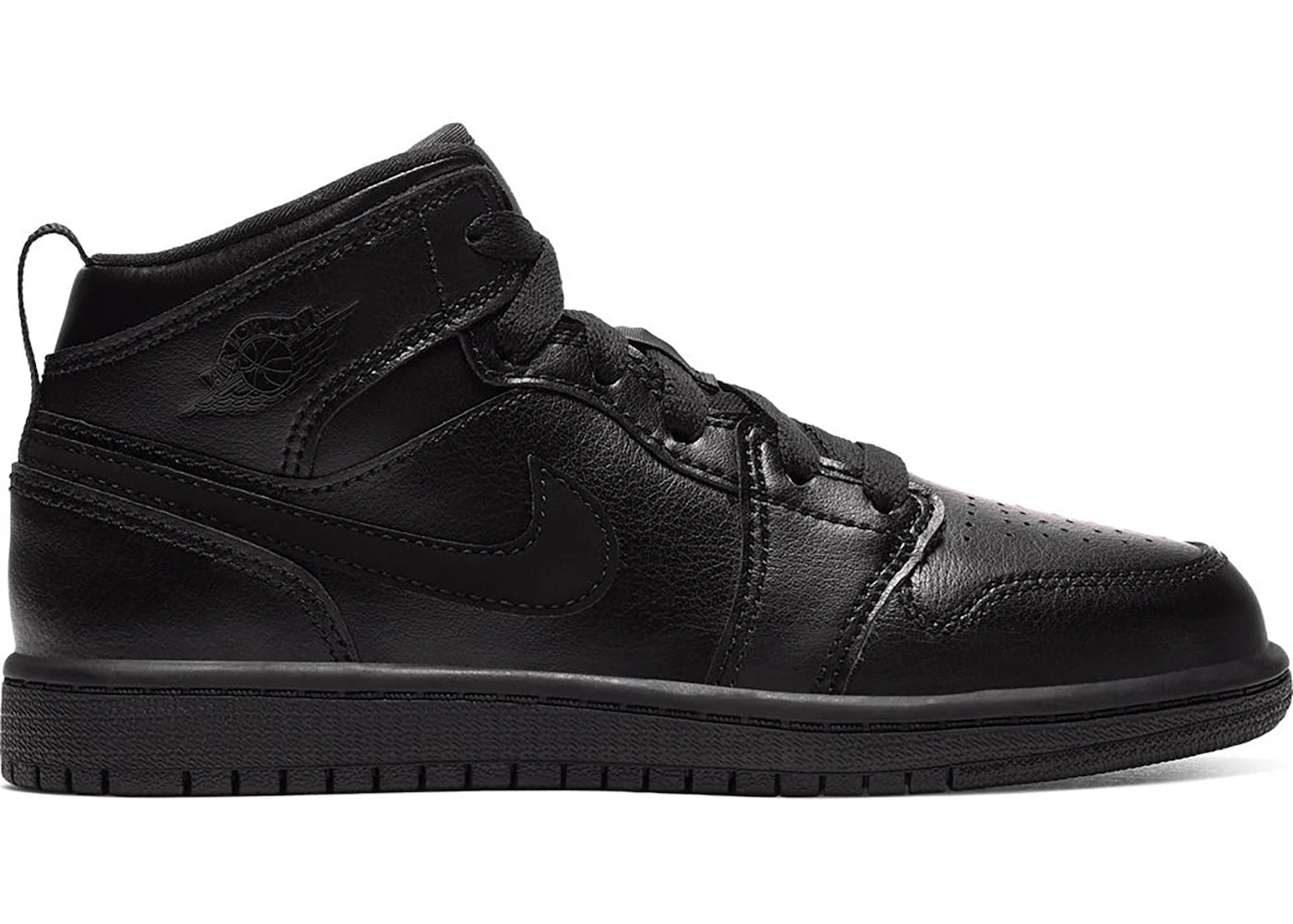 Jordan 1 Mid Black (PS)