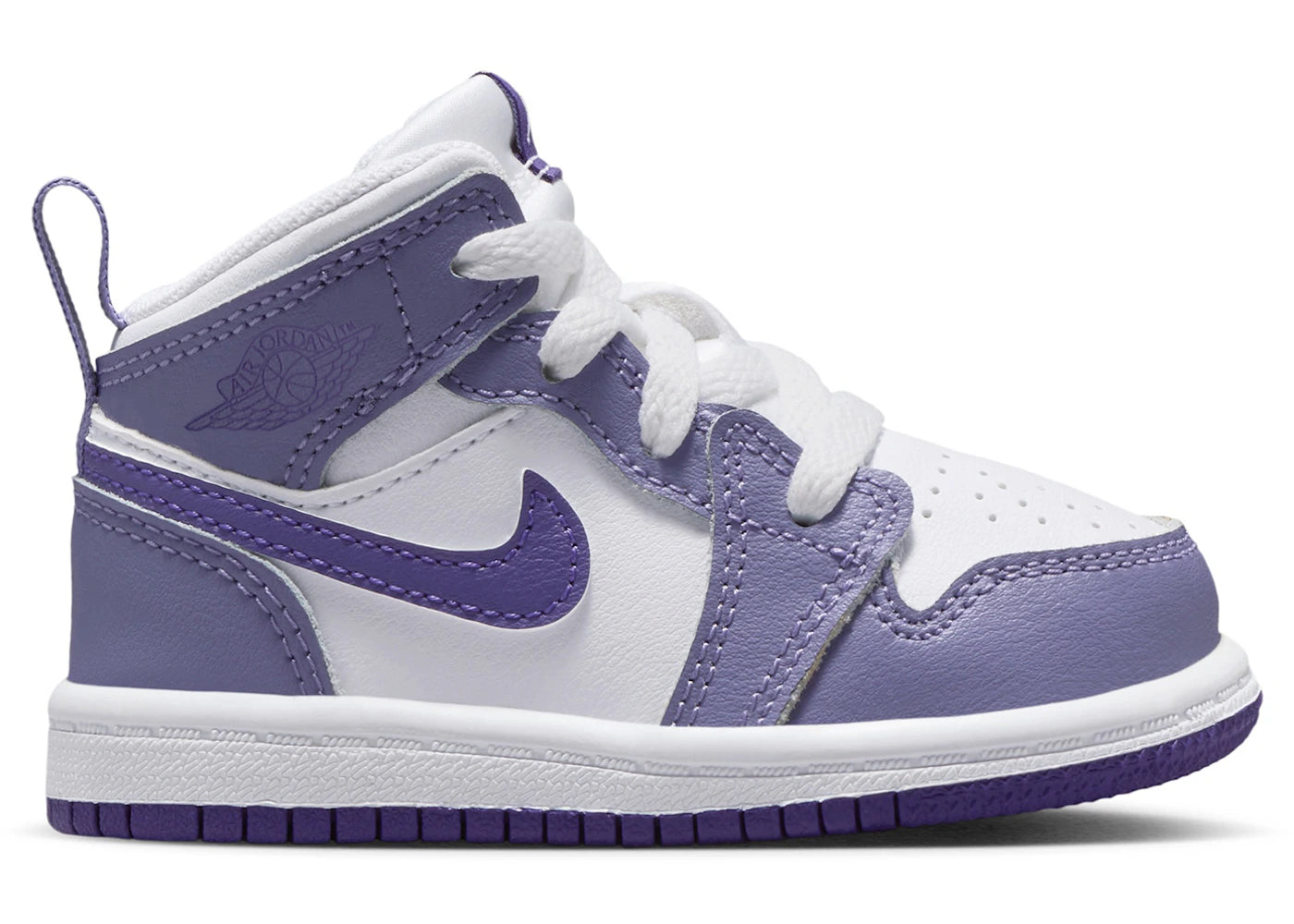 Jordan 1 Mid Dusty Amethyst White Court Purple (TD)