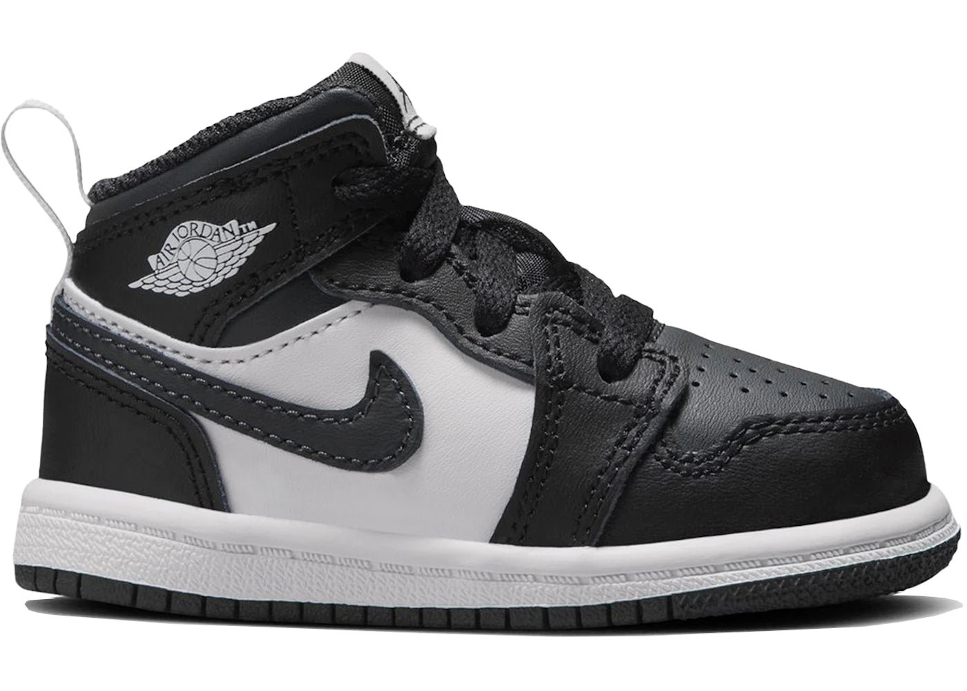 Jordan 1 Mid Off Noir Toe (TD)