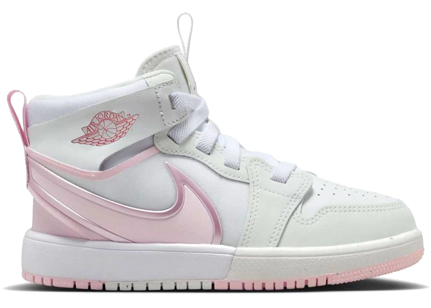 Jordan 1 Mid RM EasyOn White Fire Red Pink Foam (PS)