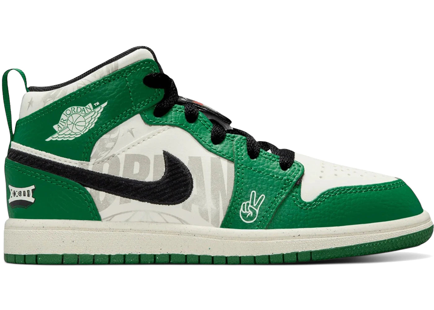 Jordan 1 Mid SE Overbranded (PS)