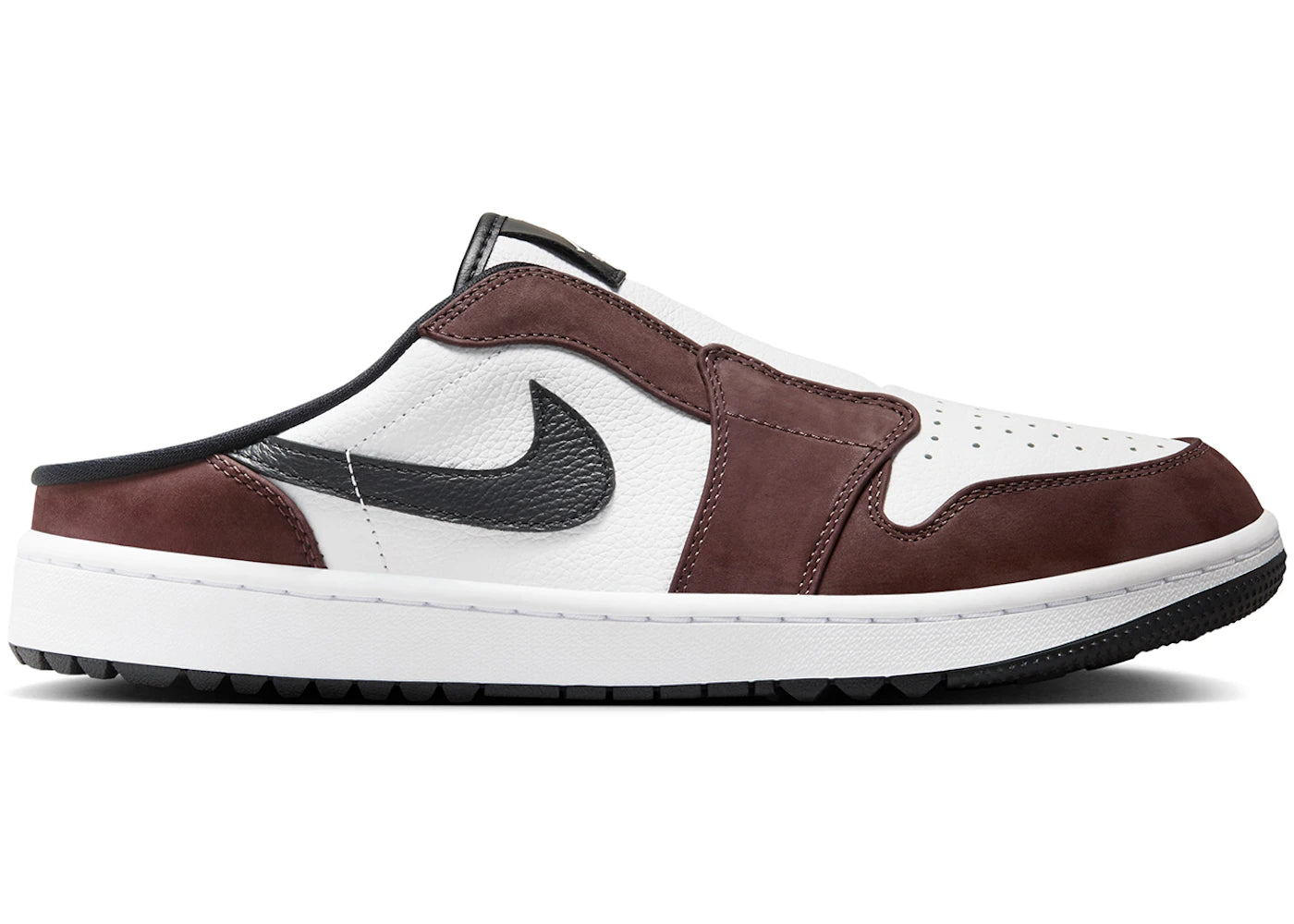 Jordan Side Jordan 1 Mule Golf Baroque Brown – Side Kicks