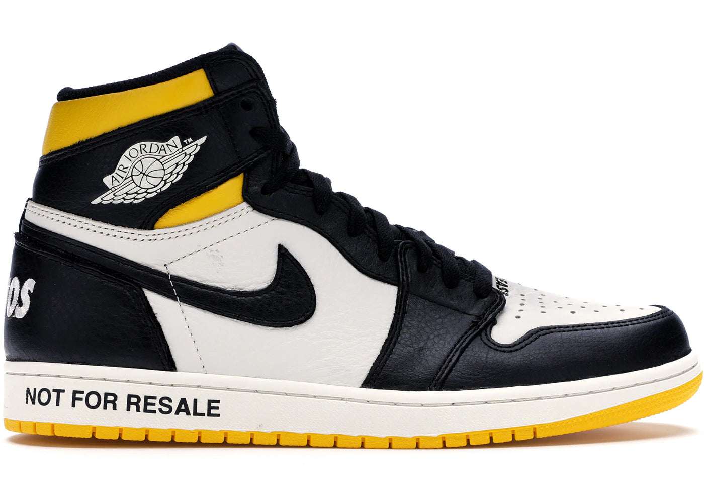 Jordan 1 Retro High Not for Resale Varsity Maize (Sample)