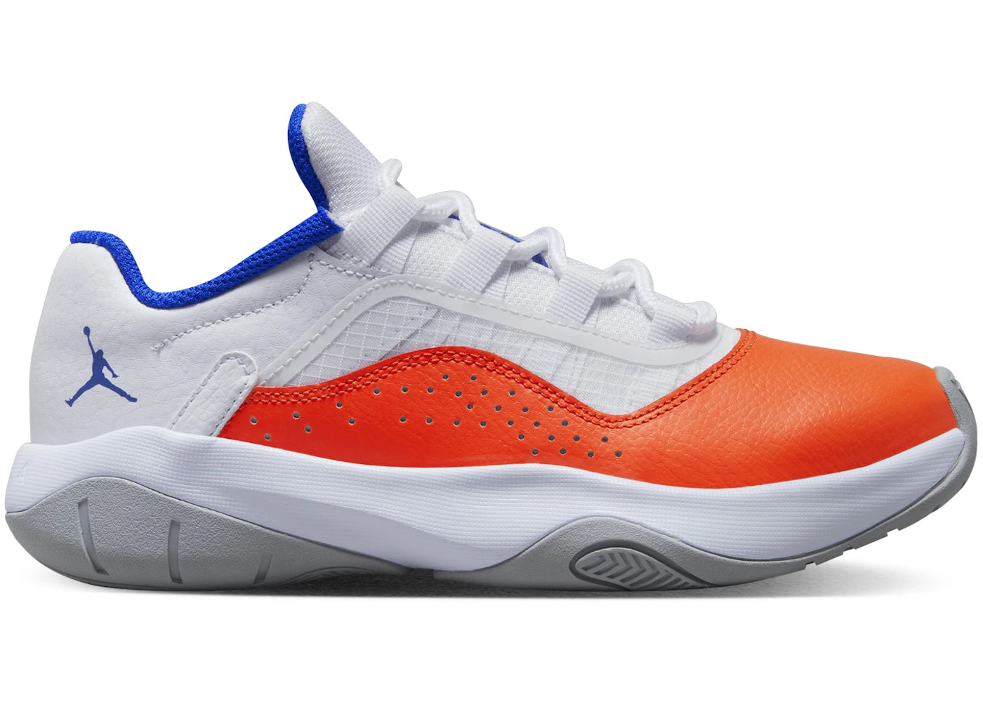 Jordan 11 CMFT Low White Safety Orange Hyper Royal (GS)