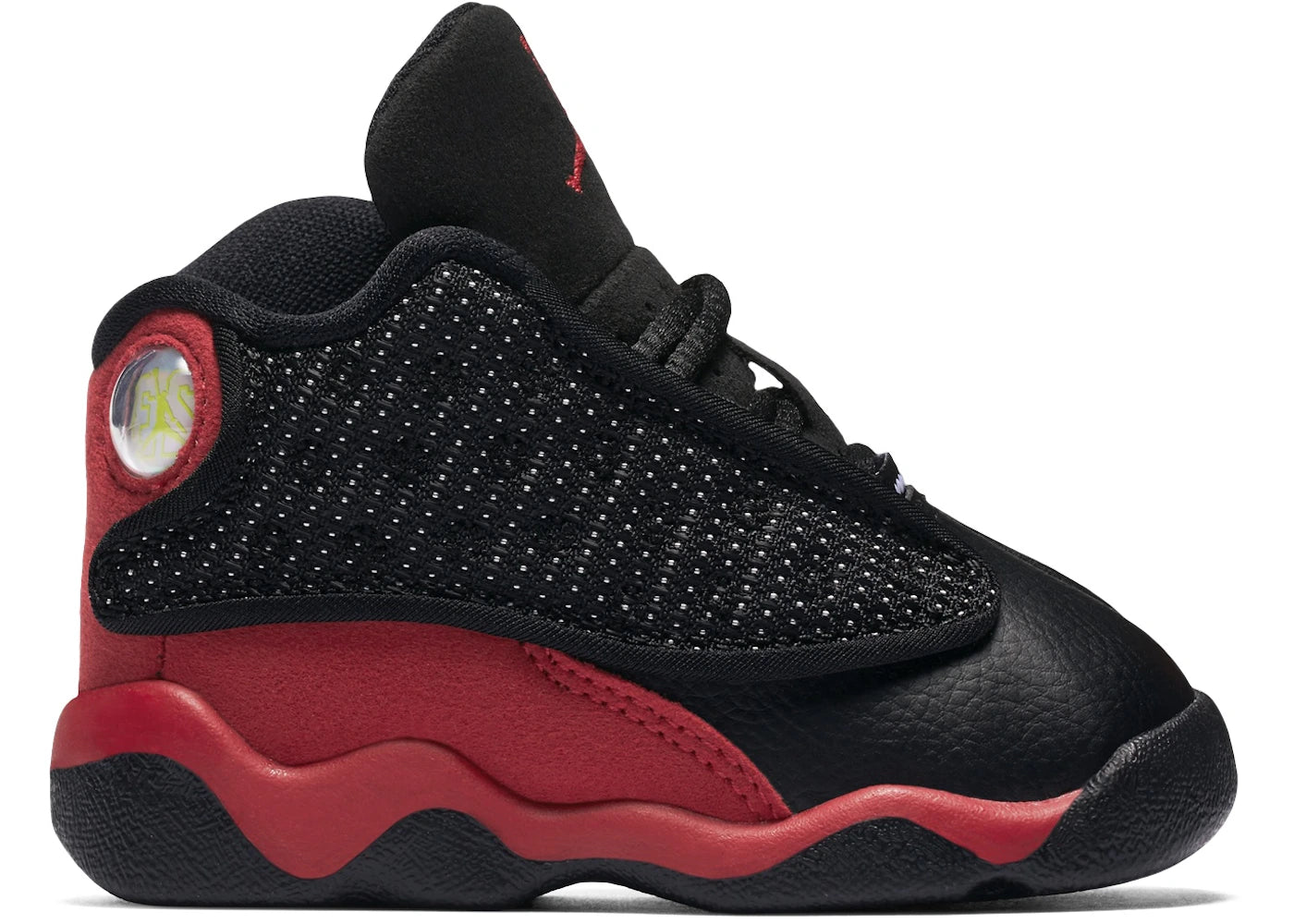 Jordan 13 Retro Black White True Red (TD)