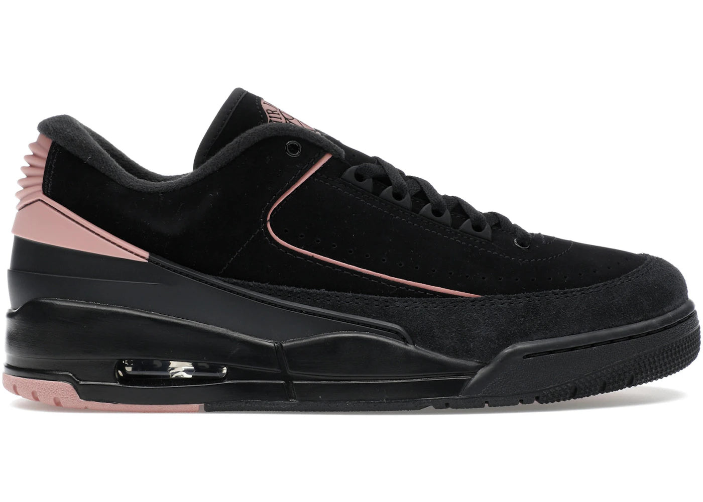Jordan 2/3 Black Rust Pink