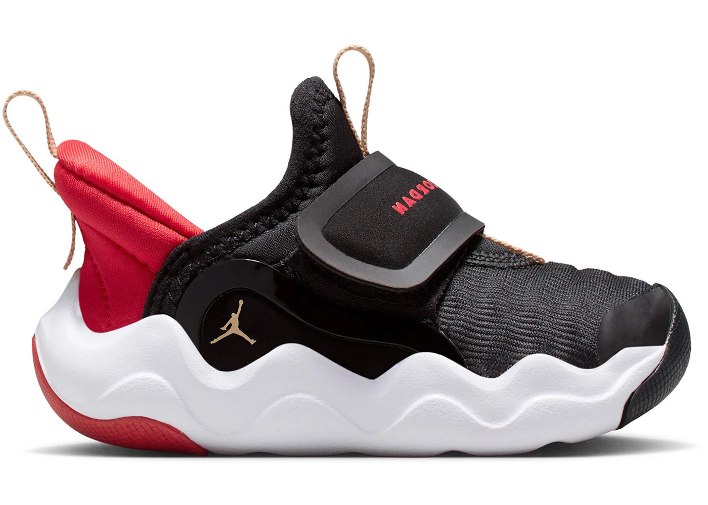 Jordan 23/7.2 EasyOn Black Fire Red White Sesame (TD)