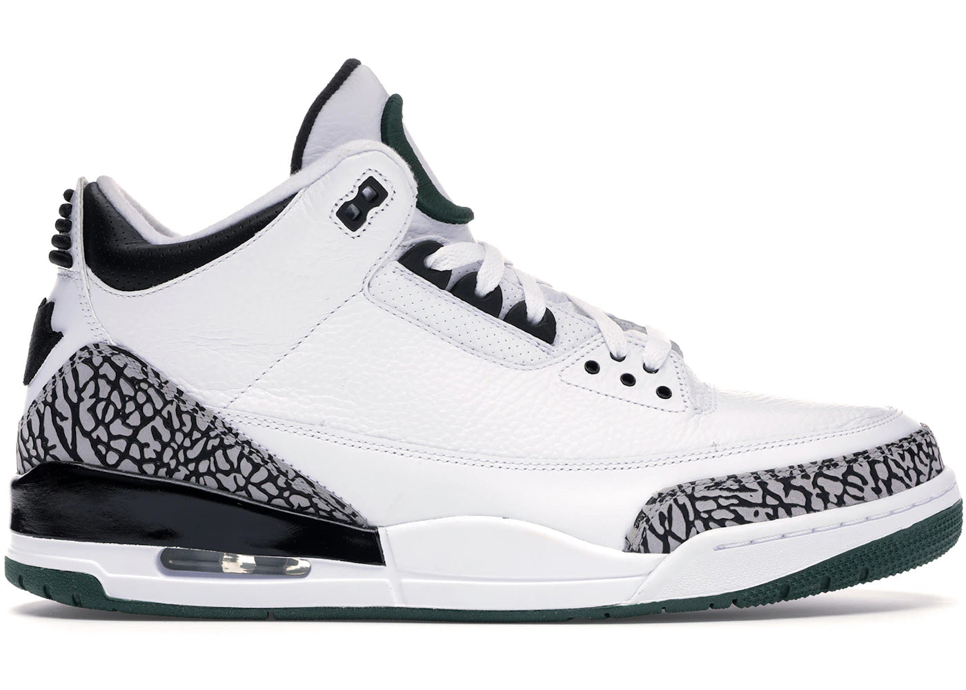 Jordan 3 Retro Oregon Ducks Pit Crew White