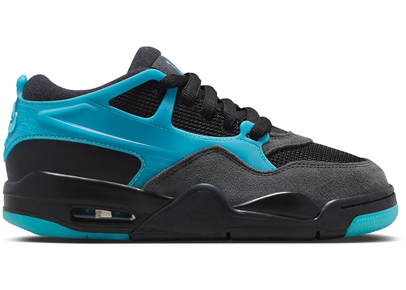 Jordan 4 RM Black Gamma Blue (GS)