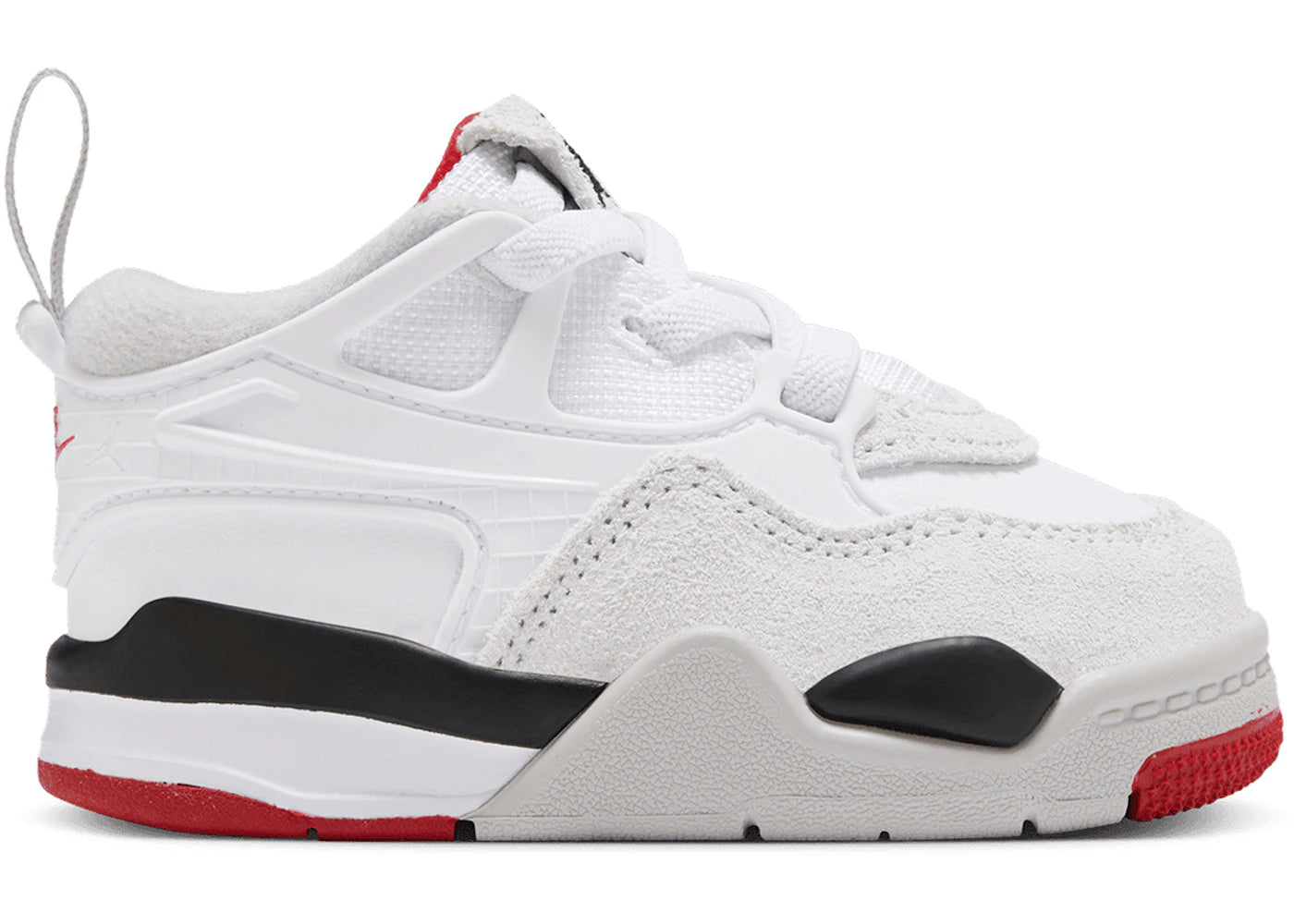 Jordan 4 RM White Varsity Red (TD)