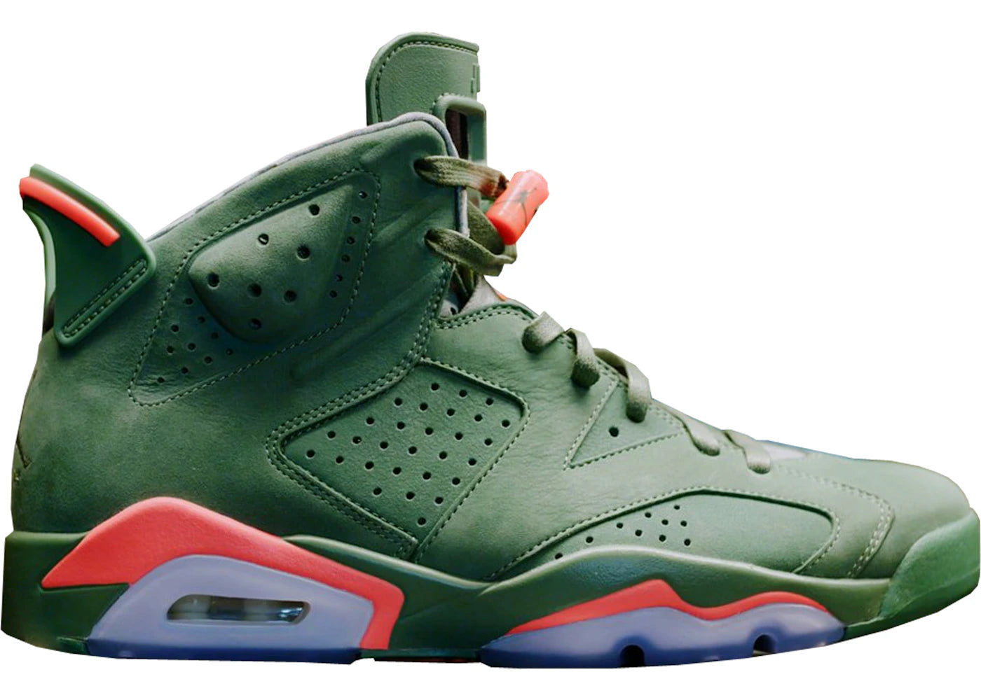 Jordan 6 Retro Macklemore Green Salmon