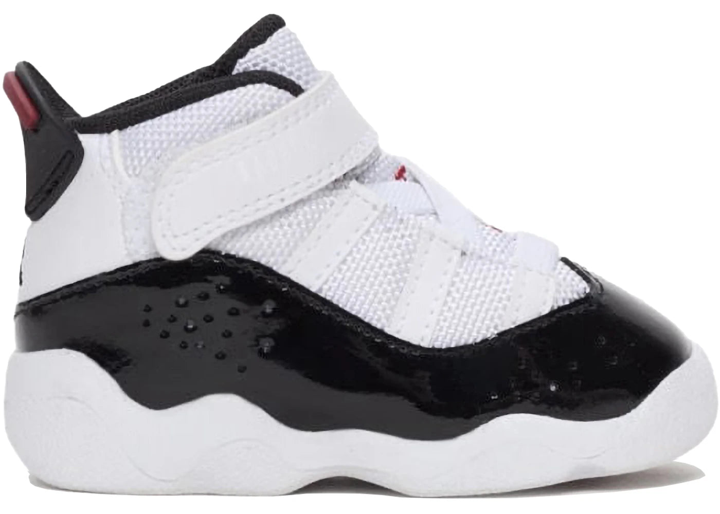 Jordan 6 Rings White Varsity Red Black (TD)