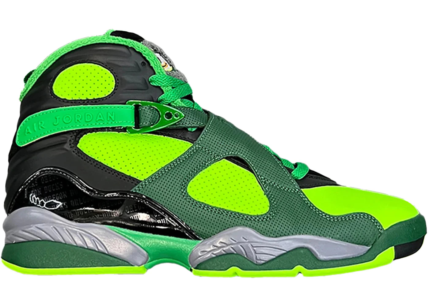 Jordan 8 Retro University of Oregon PE Gorge Green