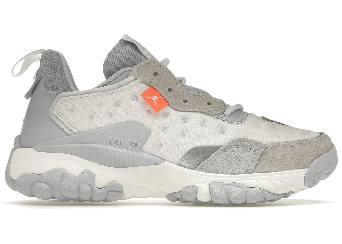 Jordan Delta 2 White Total Orange Aura