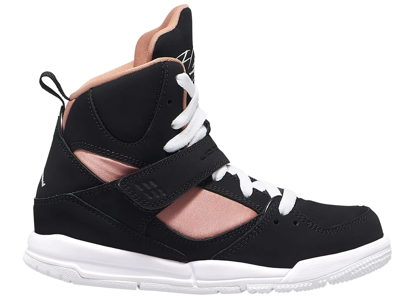 Jordan Flight 45 High Black White Rose Gold (PS)