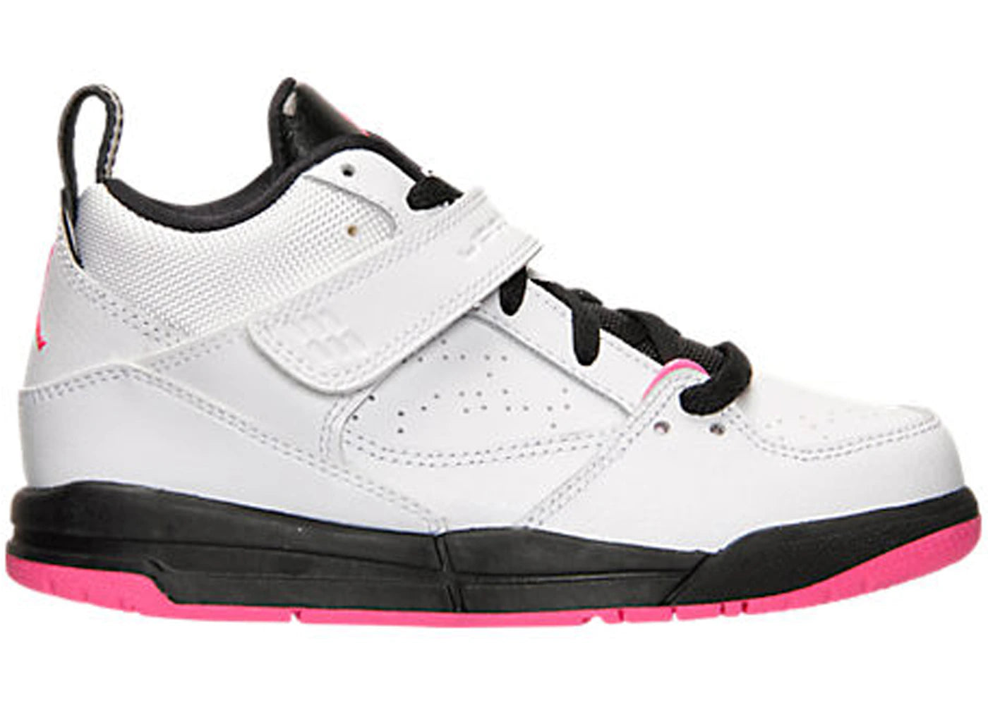 Jordan Flight 45 White Hyper Pink Black (PS)