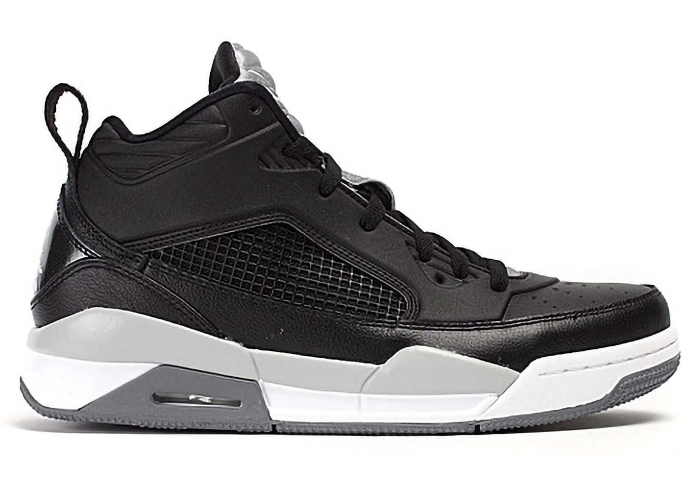 Jordan Flight 9.5 Black White Cool Grey – Side Kicks