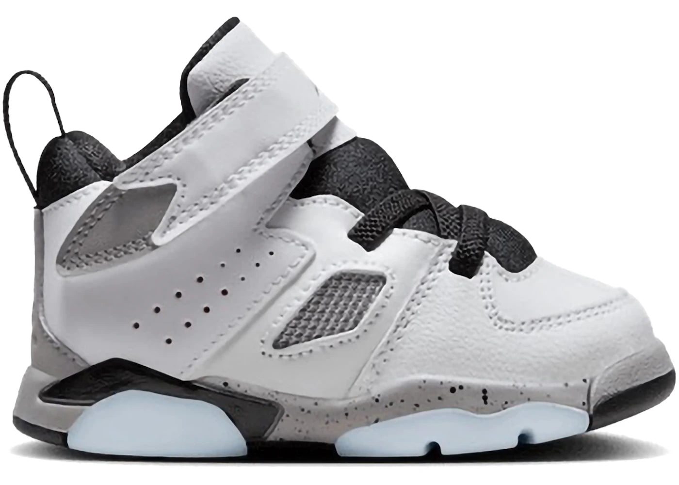 Jordan Flight Club '91 White Black Metallic Silver Gym Red (TD)