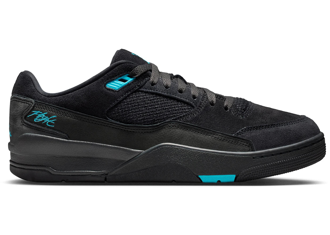 Jordan Flight Court Black Gamma Blue