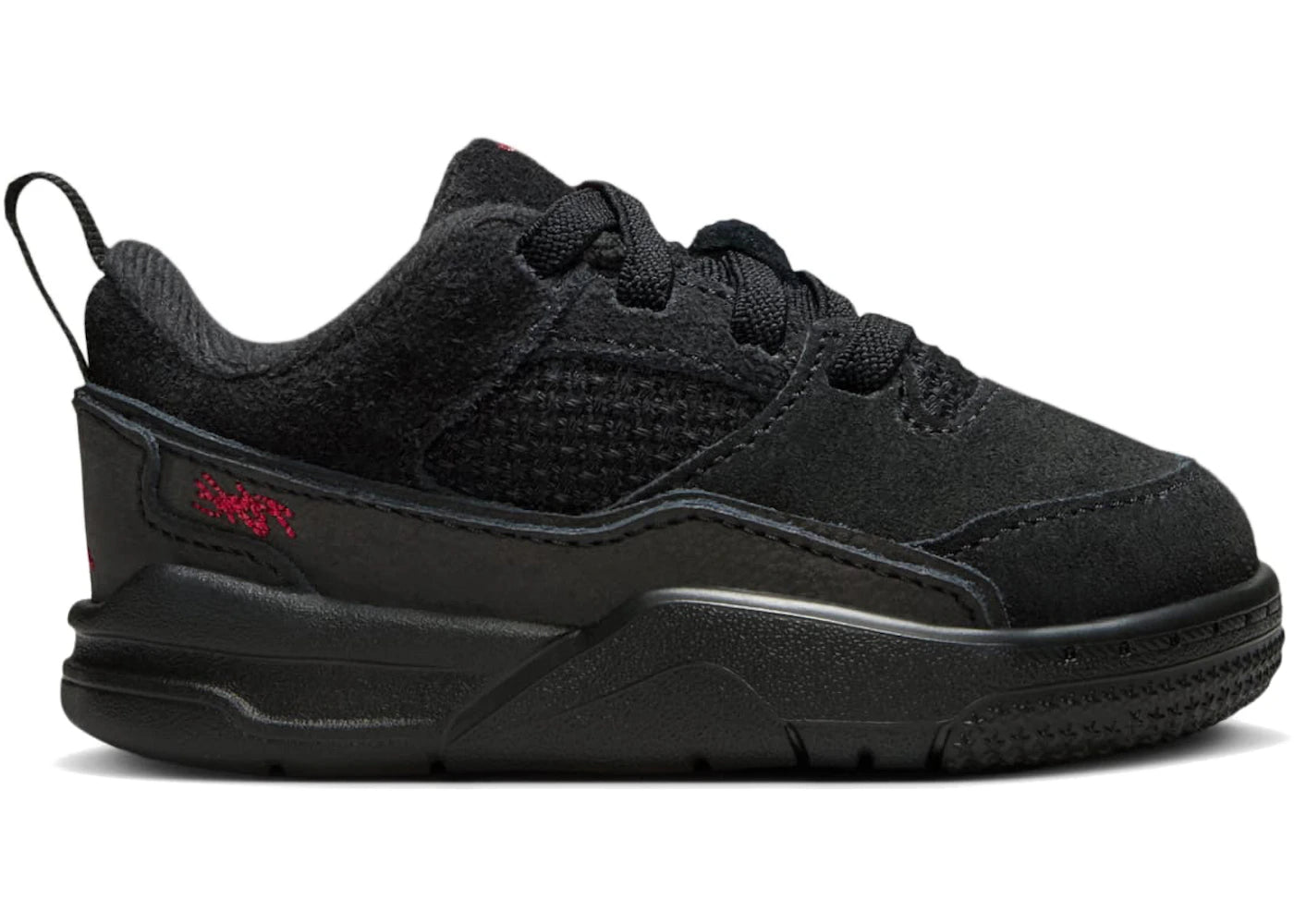 Jordan Flight Court Black Gum Medium Brown Varsity Red (TD)