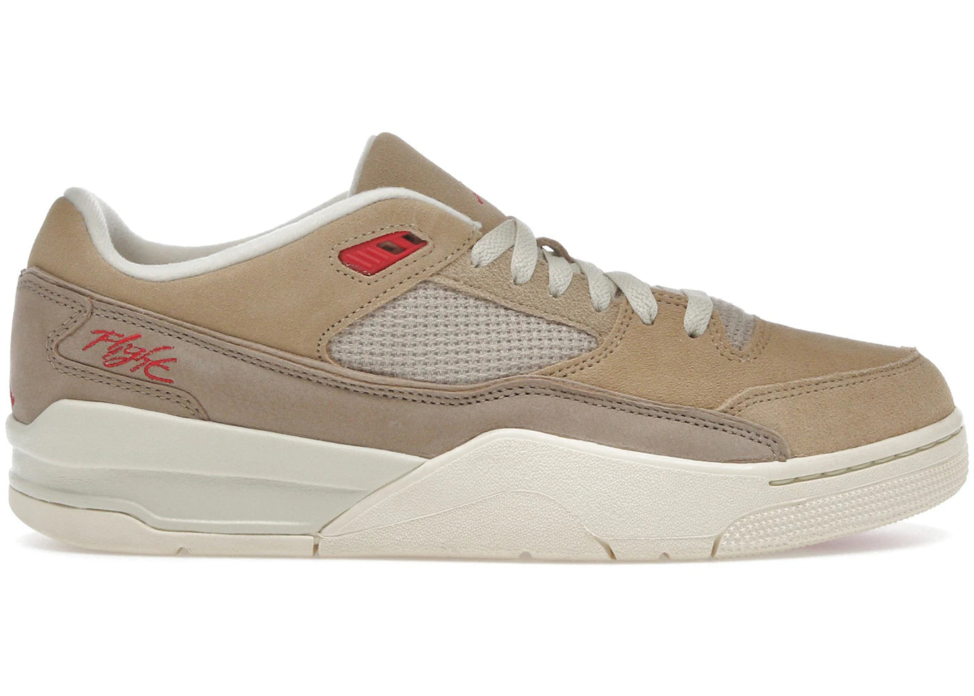 Jordan Flight Court Mushroom Desert Camo Fossil Fire Red