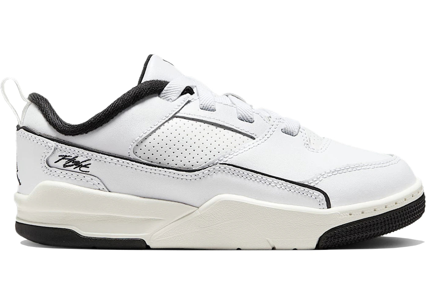 Jordan Flight Court White Sail Black (PS)