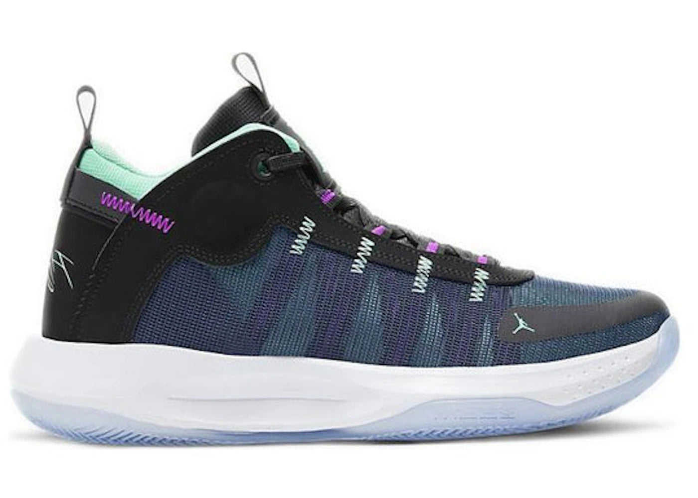 Jordan Jumpman 2020 Black Green Glow Blue Void