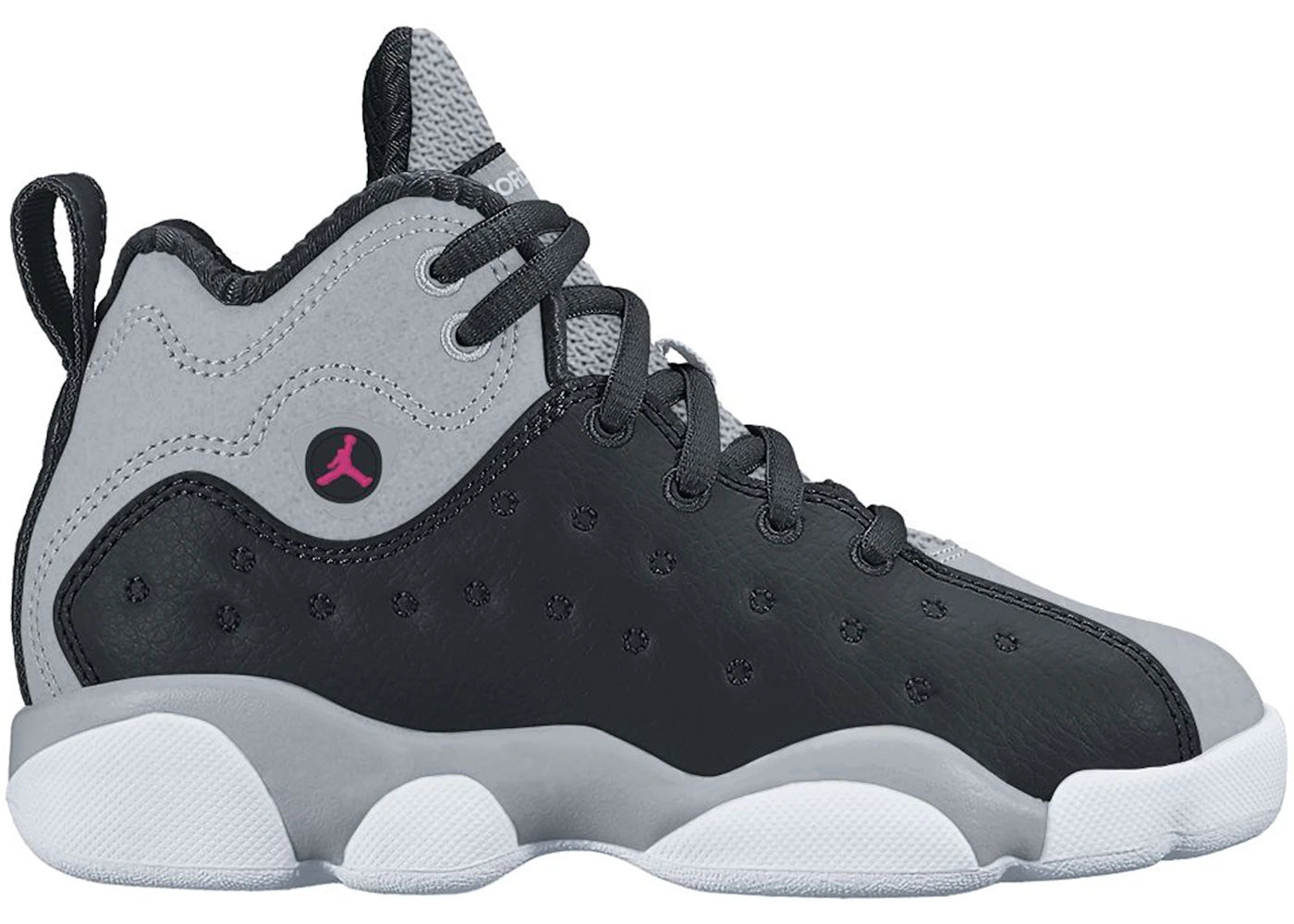 Jordan Jumpman Team 2 Black Vivid Pink Wolf Grey (PS)