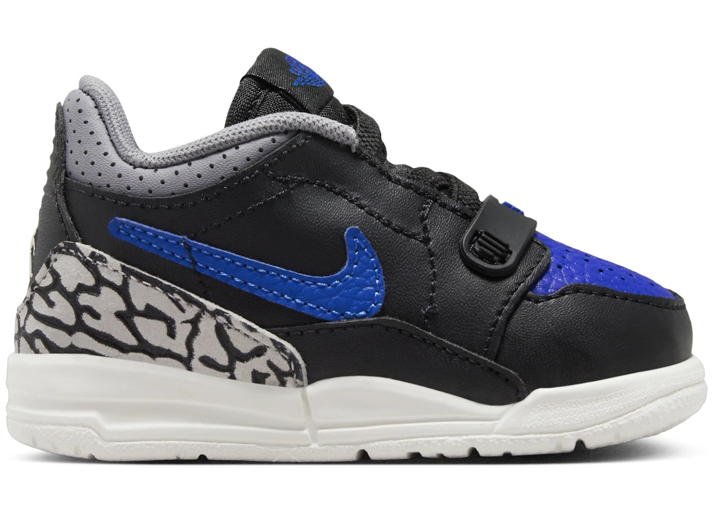 Jordan Legacy 312 Low Black White Cement Grey Game Royal (TD)