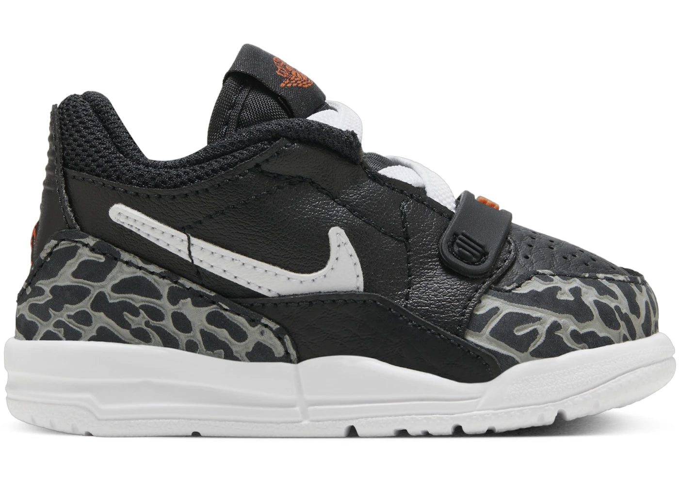 Jordan Legacy 312 Low Black Wolf Grey Safety Orange White (TD)