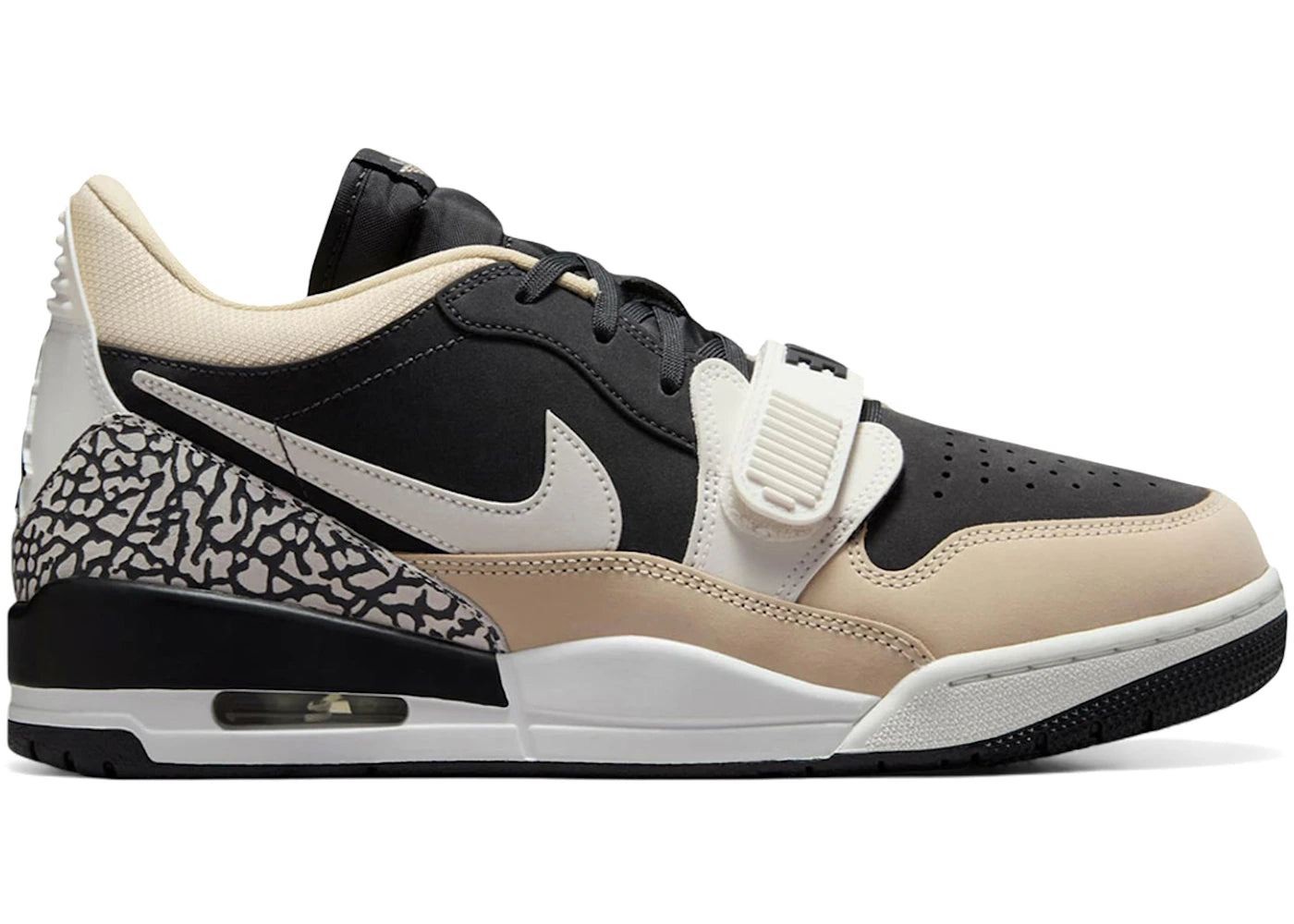 Jordan Legacy 312 Low Rattan Off Noir