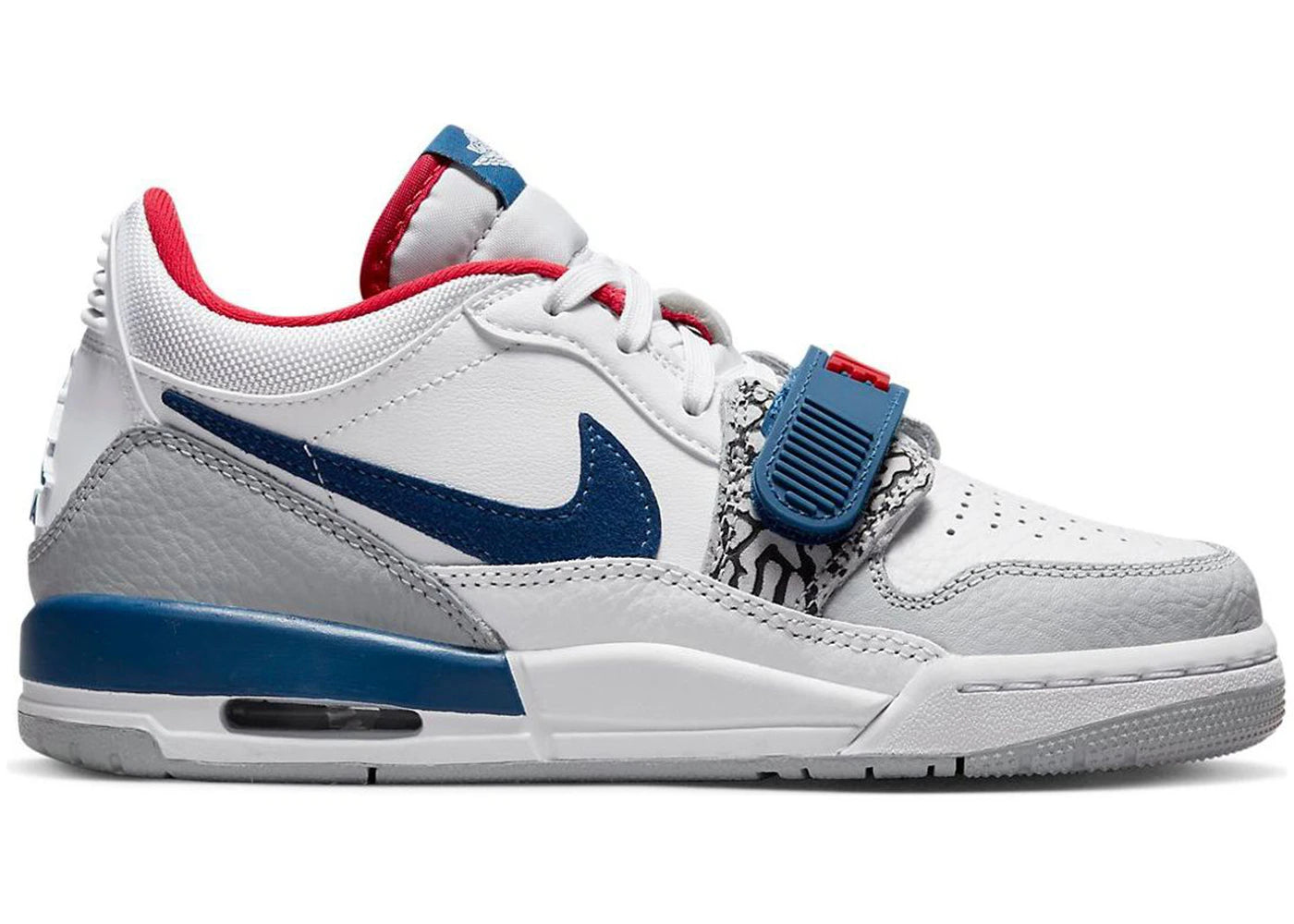 Jordan Legacy 312 Low White French Blue University Red (GS)