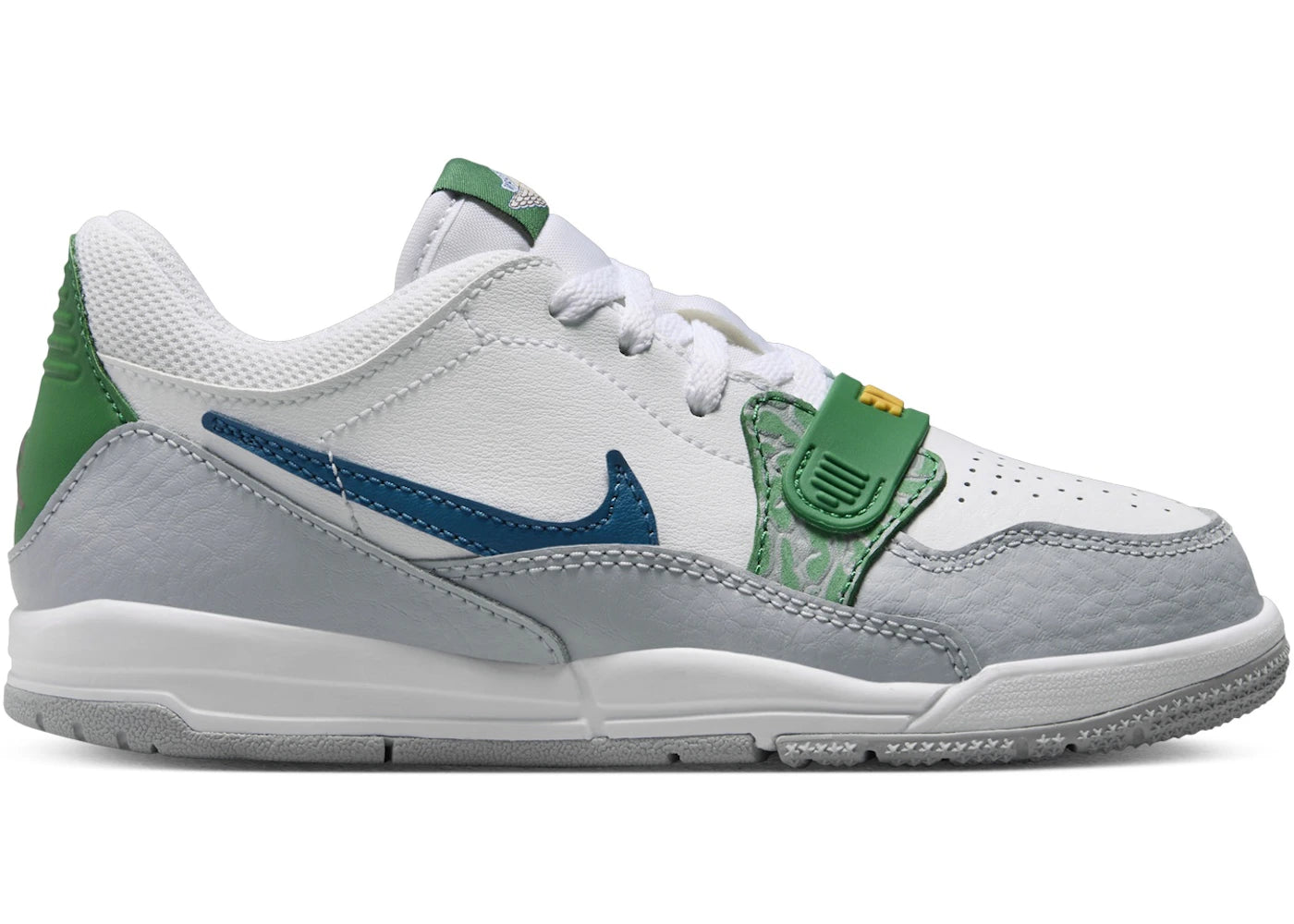 Jordan Legacy 312 Low White Wolf Grey Pine Green Industrial Blue (PS)