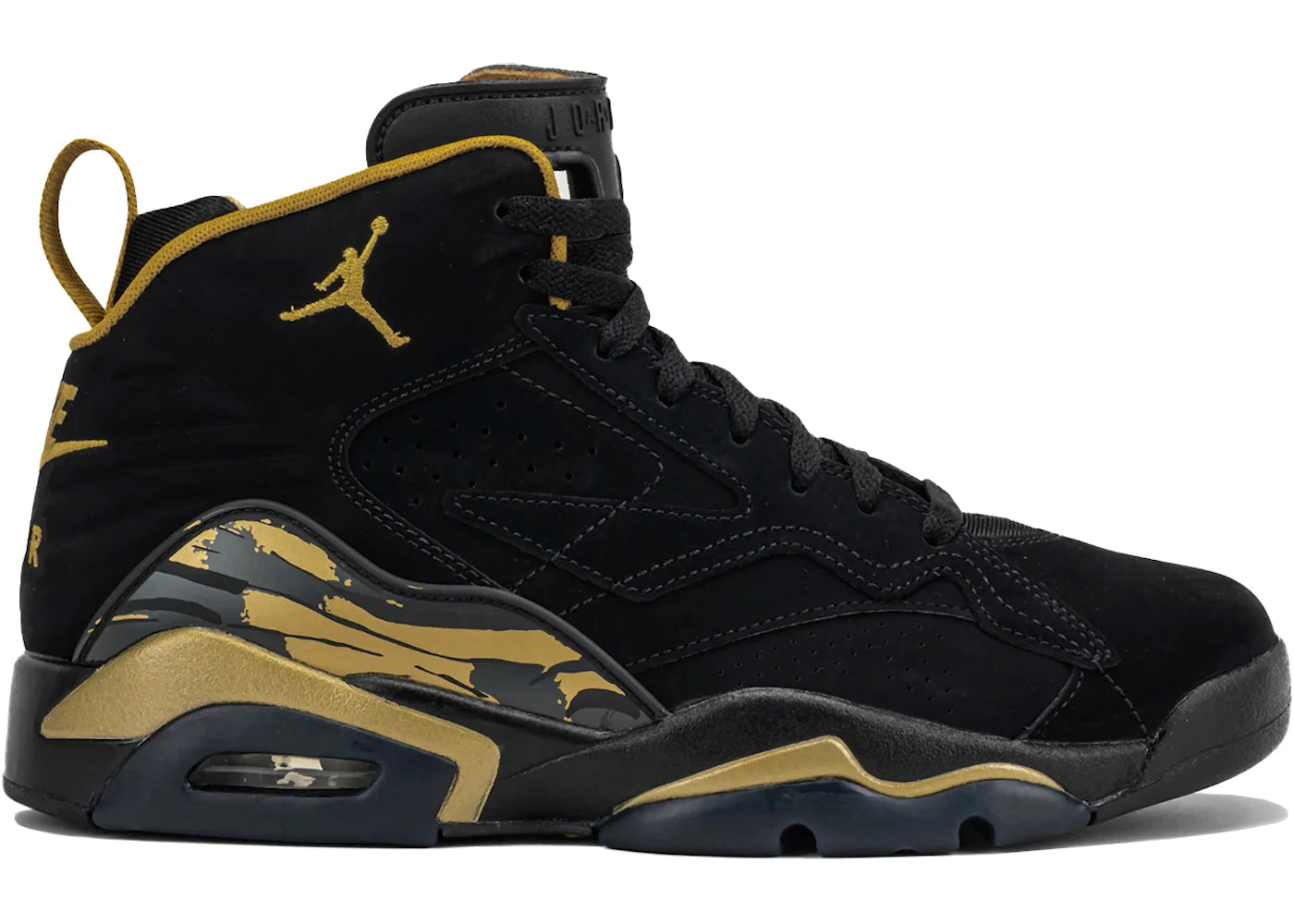 Jordan MVP Black Metallic Gold