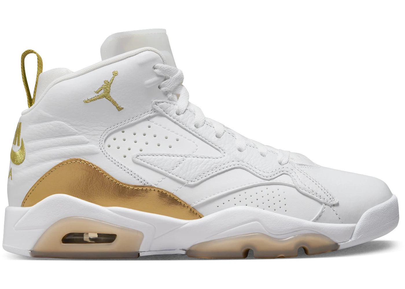 Jordan MVP White Gum Light Brown Metallic Gold (Women's)