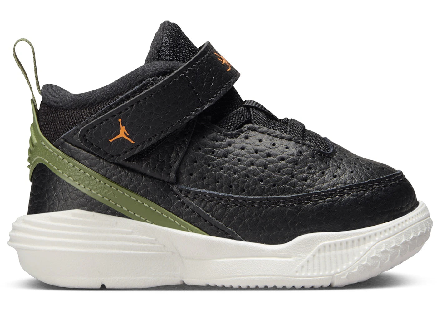 Jordan Max Aura 5 Black Bright Mandarin Sail Sky J Light Olive (TD)