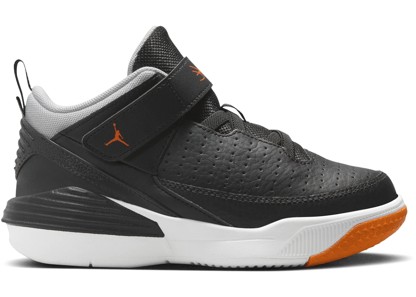 Jordan Max Aura 5 Black Wolf Grey White Magma Orange (PS)