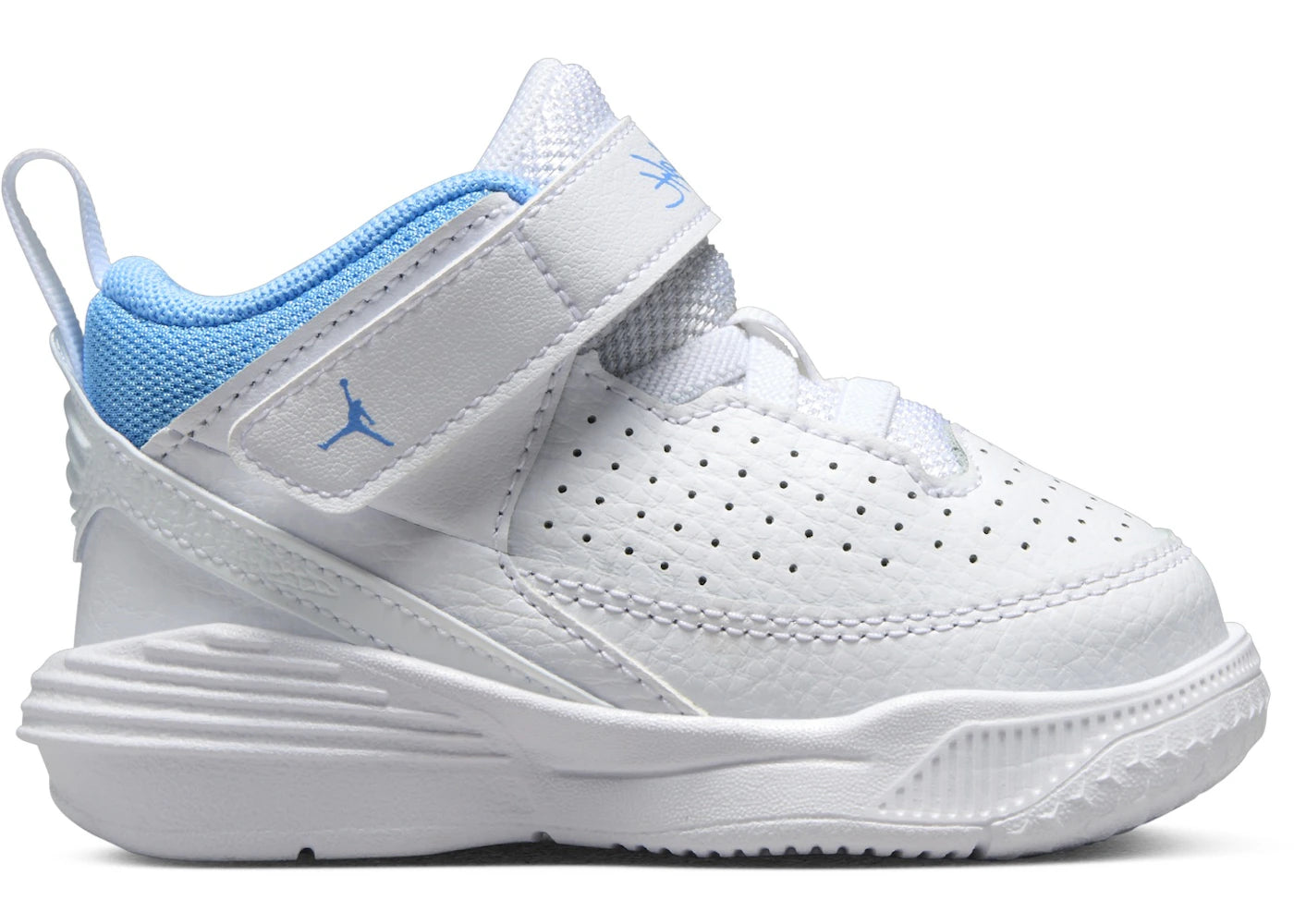 Jordan Max Aura 5 White Black University Blue (TD)