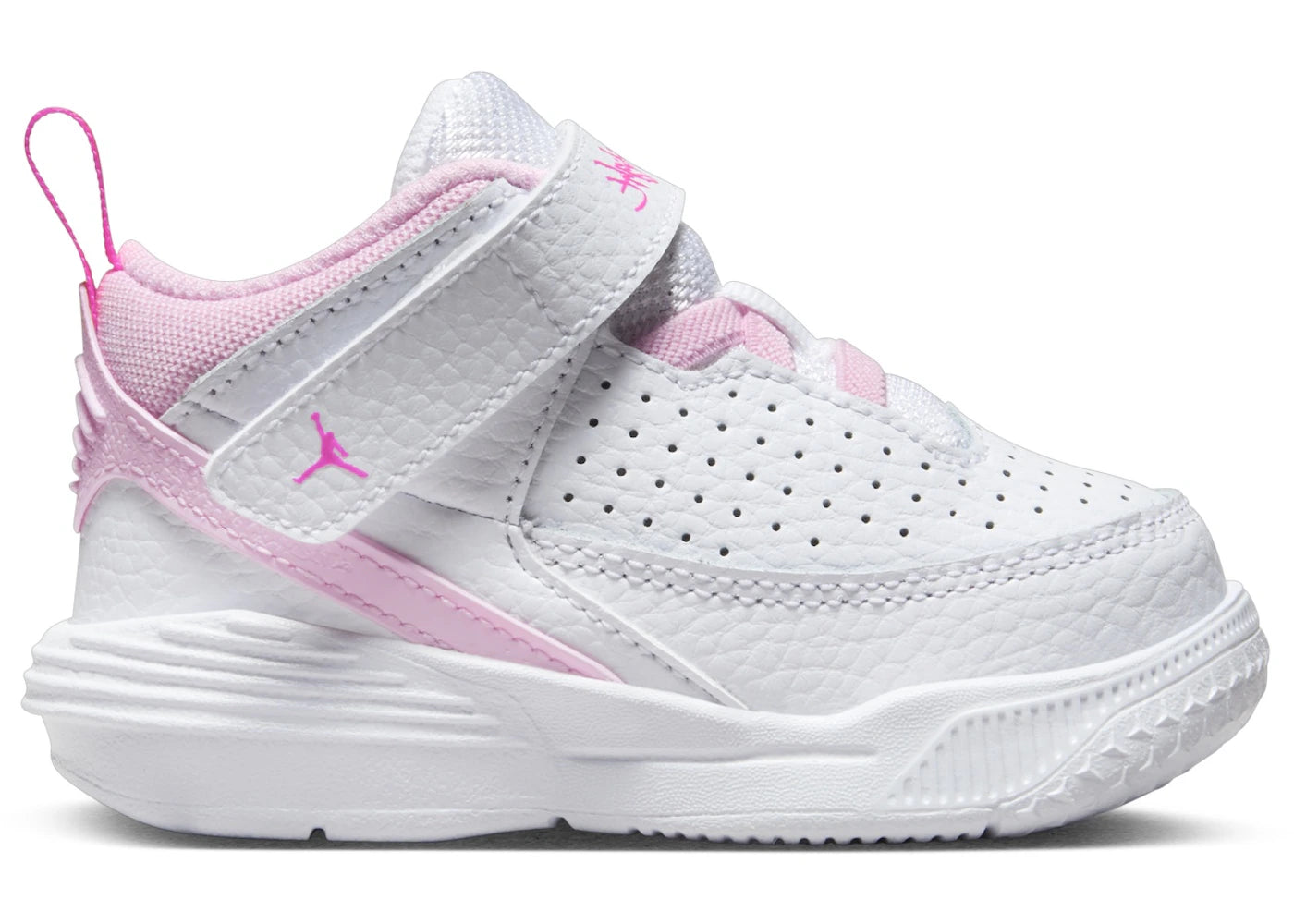 Jordan Max Aura 5 White Fierce Pink Medium Soft Pink (TD)