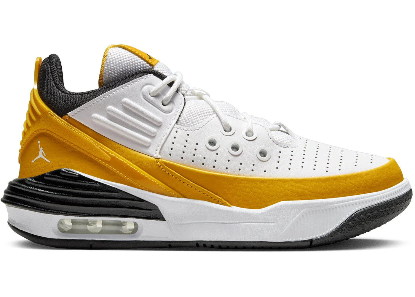 Jordan Max Aura 5 Yellow Ochre Black White (GS)