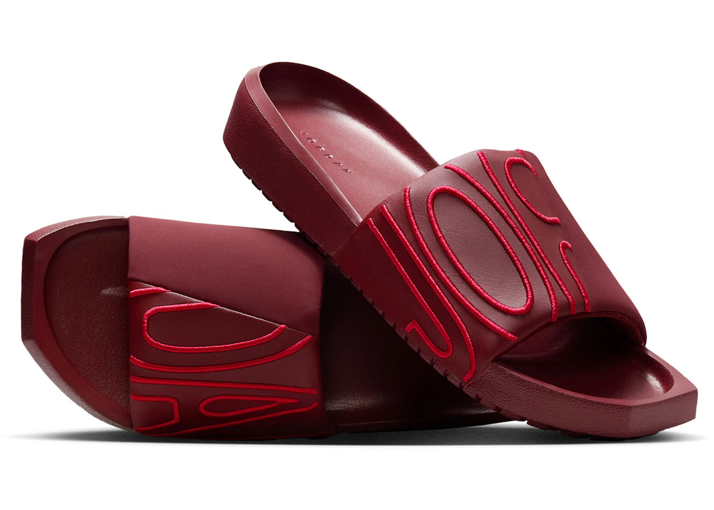 Jordan NOLA Slide Dark Team Red Hibiscus (Women's)