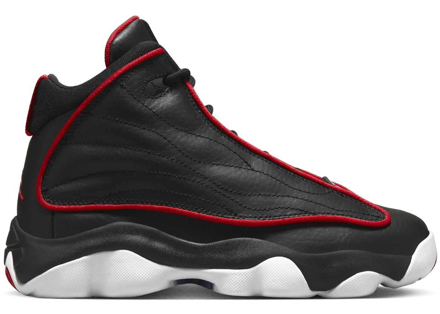 Jordan Pro Strong Black University Red White (GS)