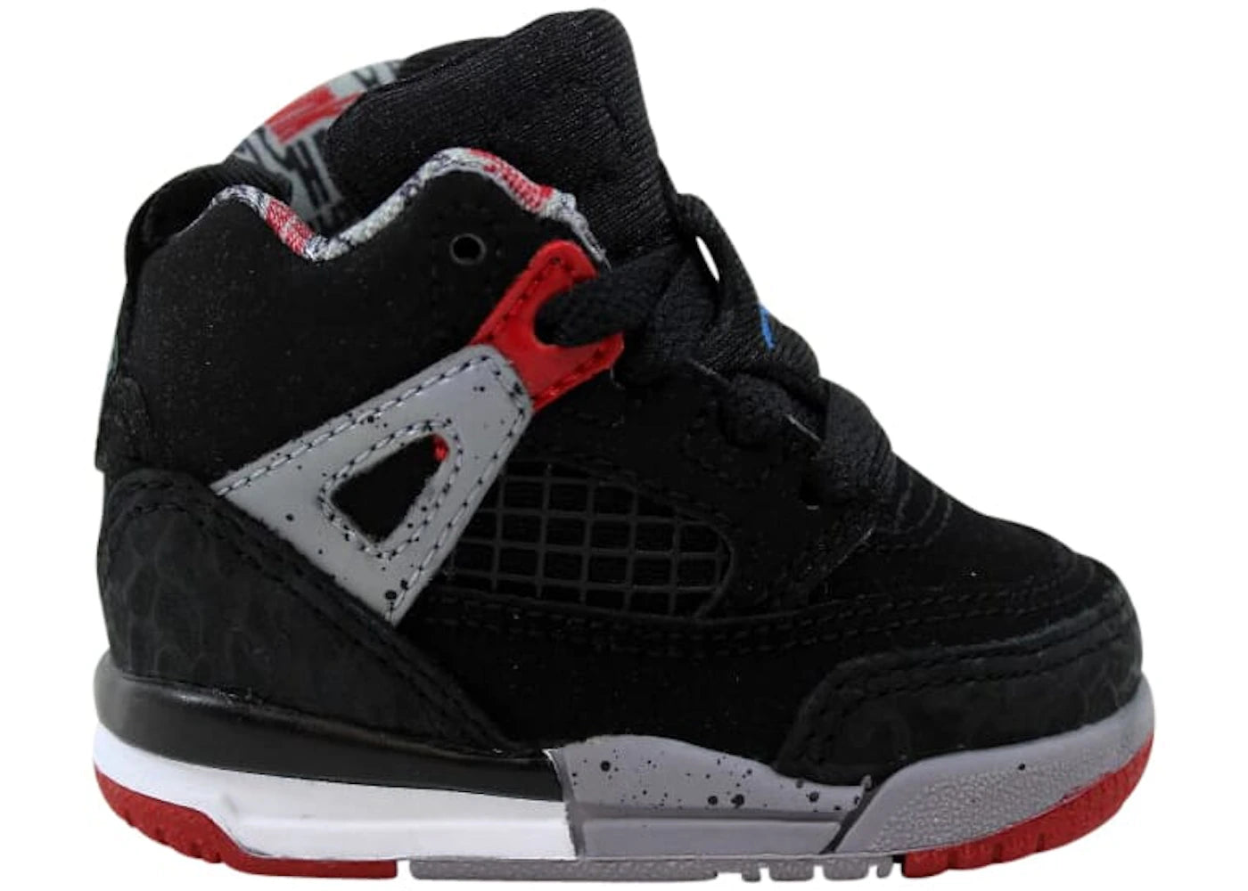 Jordan Spizike Black Varsity Red Cement Grey (TD)