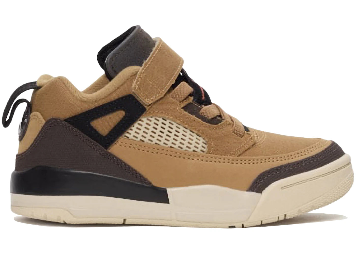 Jordan Spizike Low Flax Black Sanddrift Baroque Brown (PS)