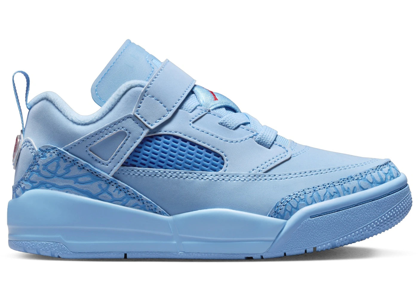 Jordan Spizike Low Football Blue University Red Fountain Blue (PS)