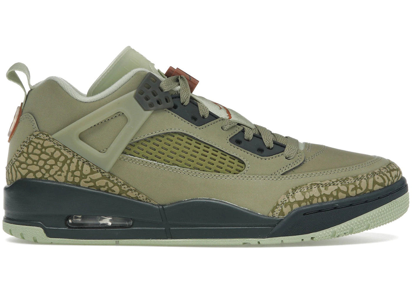 Jordan Spizike Low Neutral Olive