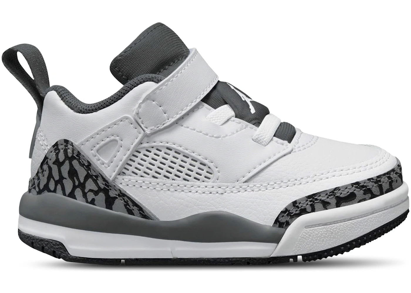 Jordan Spizike Low White Anthracite Wolf Grey Cool Grey (TD)